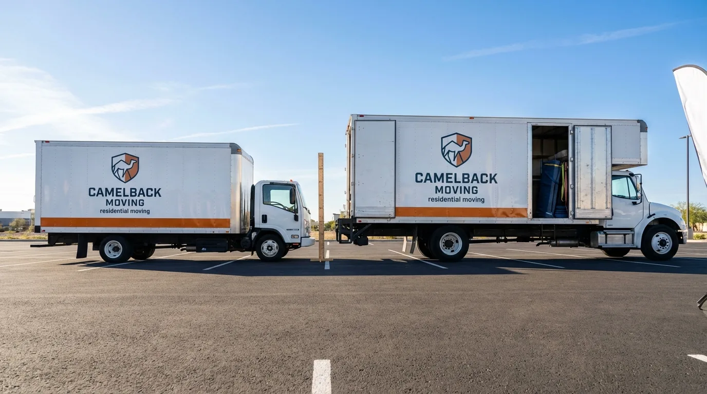 Moving truck size capacity guide in Wonder Lake